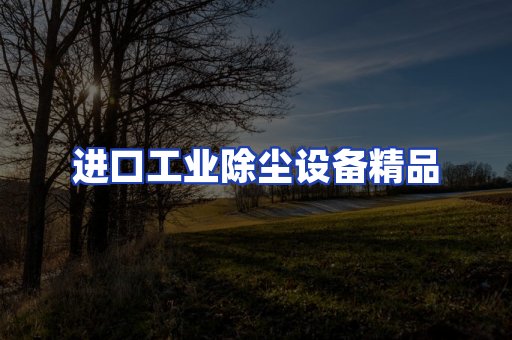 进口除尘设备